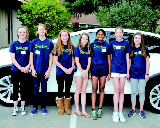 lamorinda weekly aauw tech trekkers thrilled by their experiences at stem camp