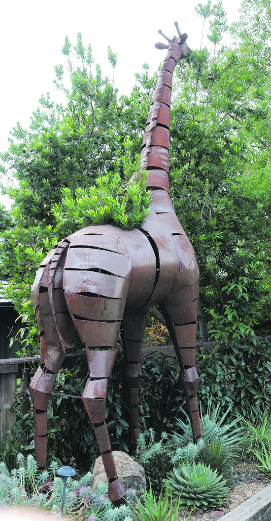 Lifesize Poetry Animal sculptures in the garden