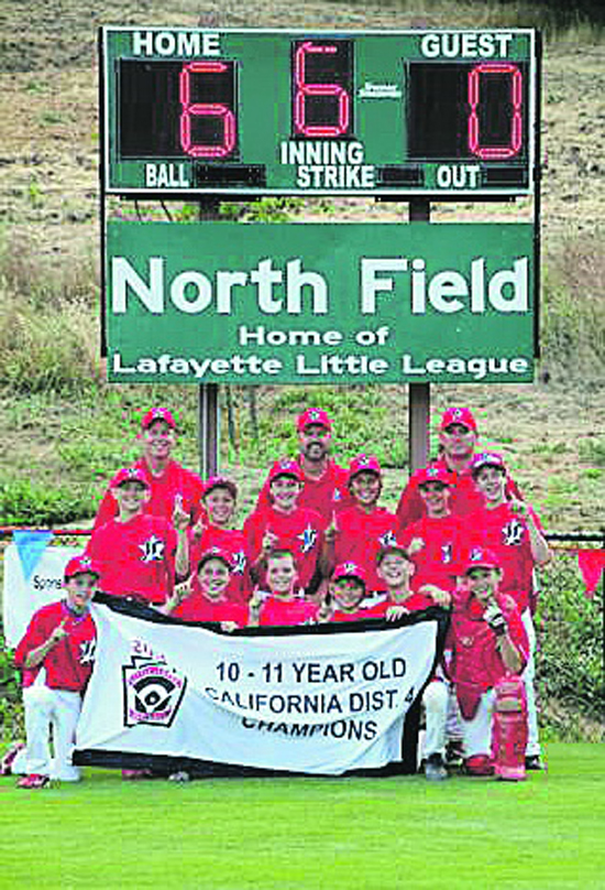 Lafayette Little League AllStars Shine
