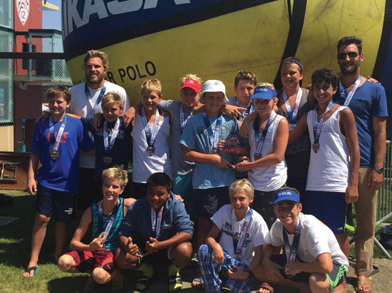 12U Contra Costa United Wins Bronze at Water Polo Junior Olympics