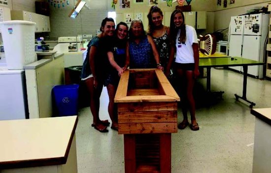 Girl Scouts spice up Stanley Middle School for Silver Award