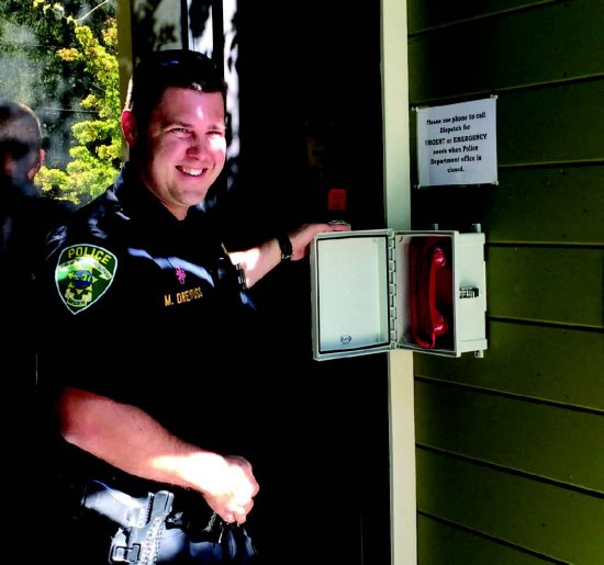 LAMORINDA WEEKLY Emergency phone provides access to police services